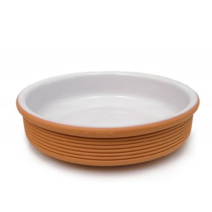 kitchenware/dishes-casseroles/wavy-low-dish-round-20x5cm-naturalwhite
