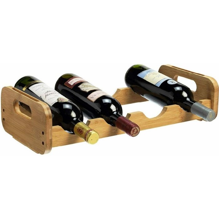 kitchenware/racks-holders-trollies/modular-bamboo-1-tier-bottle-wine-rack