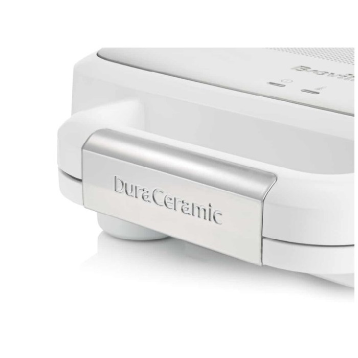 Breville Closed Sandwich Toaster Deep Fill Duraceramic White Sandwich