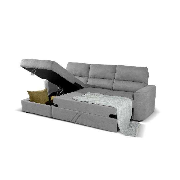 sofas/sofa-beds/bellavita-ricky-left-facing-corner-sofa-bed-with-storage-upholstered-in-roma-23-light-grey