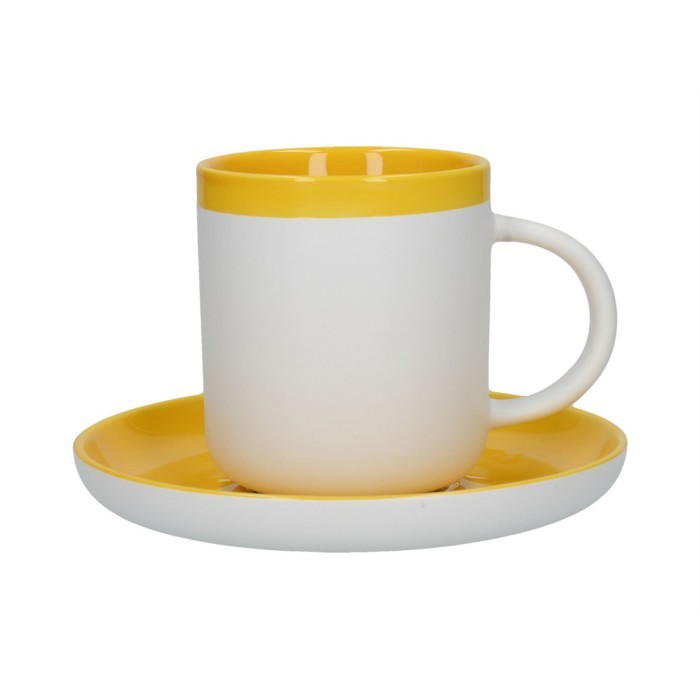 tableware/mugs-cups/kitchen-craft-coffee-cup-saucer-yellow-300ml