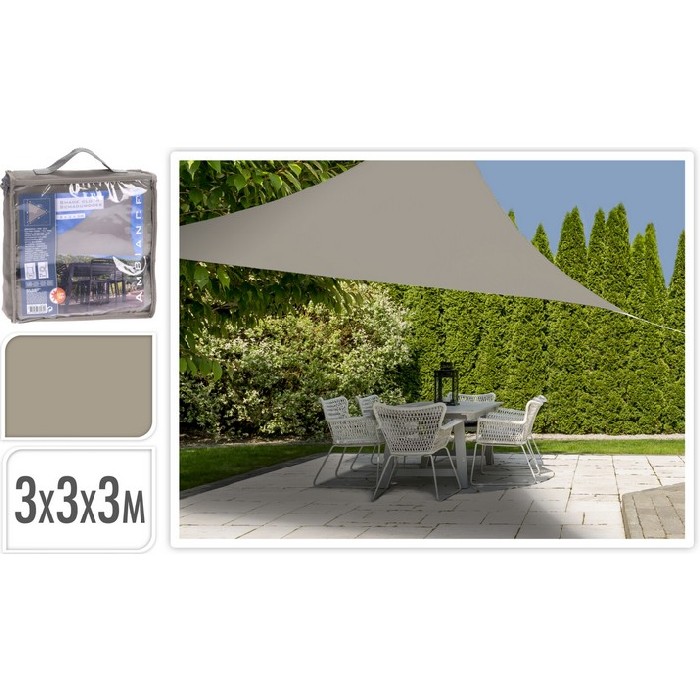 Shade Cloth Triangle Sand Clr Gazebos Awnings Shading Outdoor The Atrium