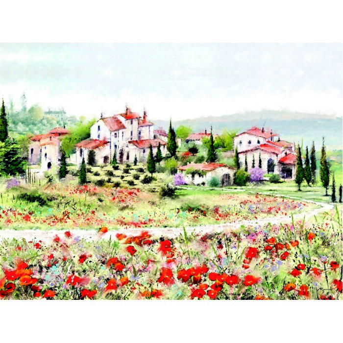 Sale Canvas 85x113 St552 Red Meadow Wall Decor Home Decor The Atrium