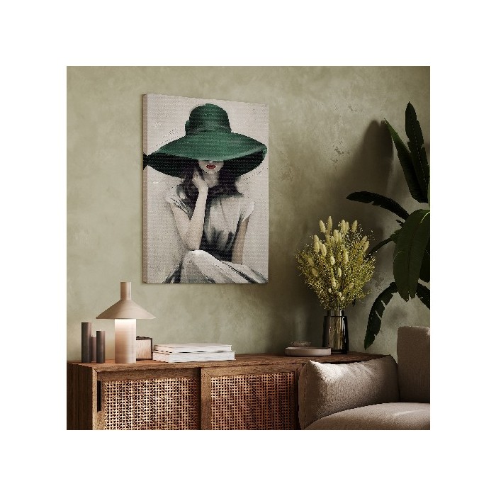 home-decor/wall-decor/styler-canvas-70cm-x-100cm-st725-green-hat