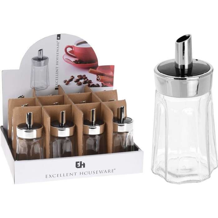 kitchenware/tea-coffee-accessories/excellent-houseware-sugar-dispenser-glass-175ml