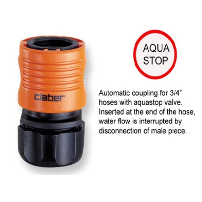 gardening/watering-irrigation/claber-coupling-aquastop-orange-34inch