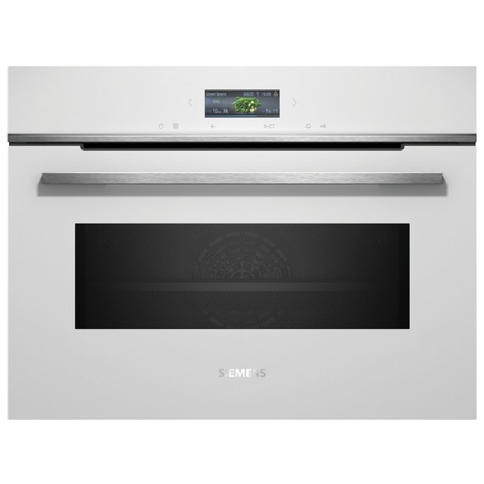Siemens iq700 compact 45 clearance oven with microwave