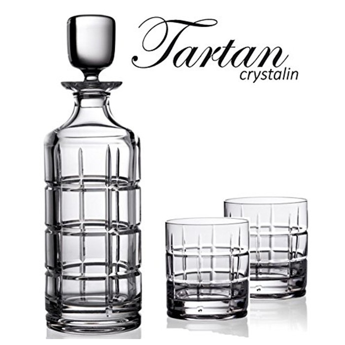tableware/carafes-jugs-bottles/tartan-whisky-set-750ml