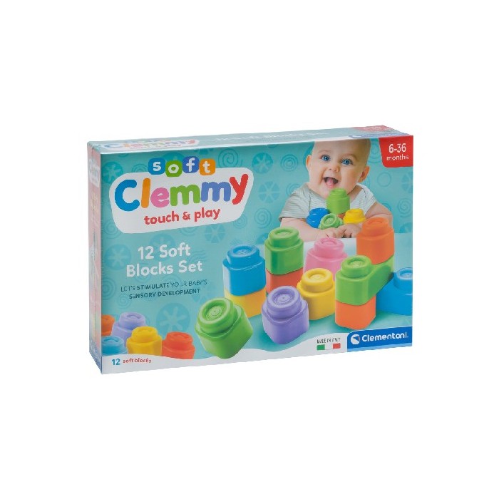 other/toys/clementoni-baby-clemmy-12-soft-blocks-set-x-6