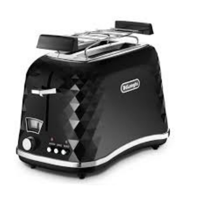 Delonghi Toaster Brillante Black Toasters Small Appliances The Atrium