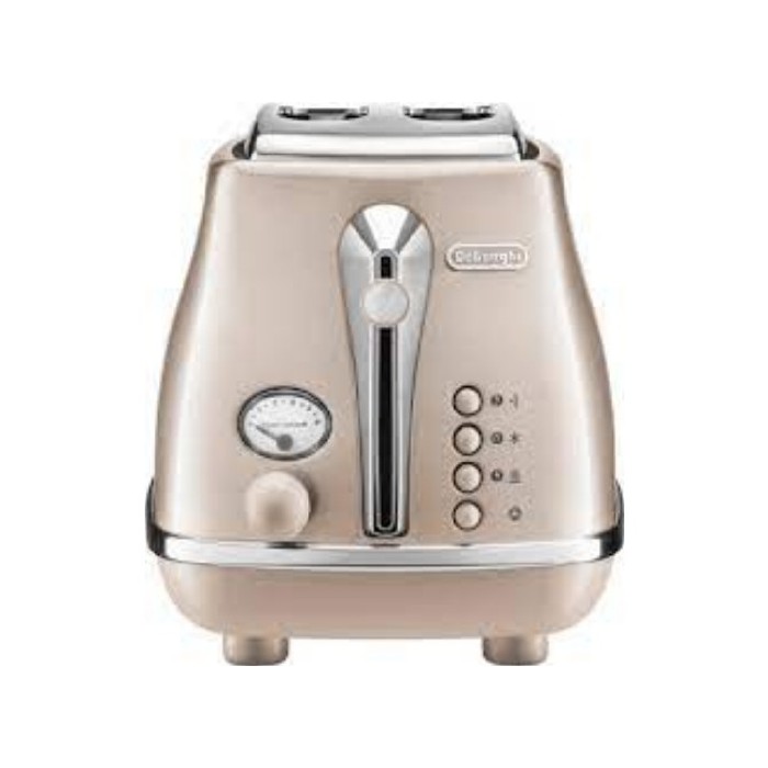 Delonghi Icona Metallics Toaster Beige Toasters Small Appliances The