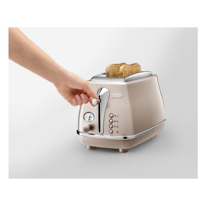 Delonghi Icona Metallics Toaster Beige Toasters Small Appliances The