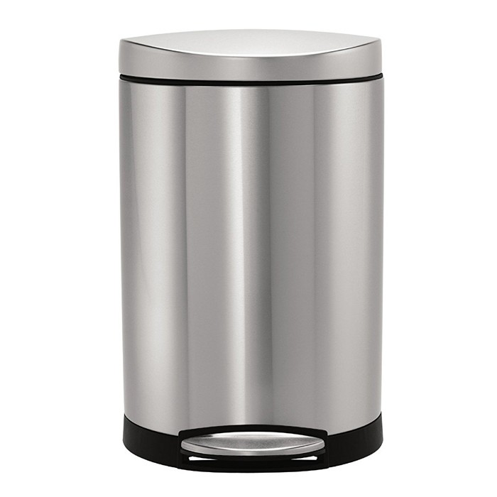 Semi Round Pedal Bin 10L Bins Liners Household Goods The Atrium