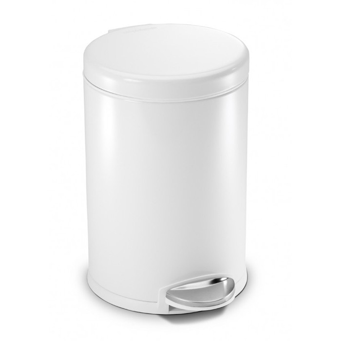 household-goods/bins-liners/round-pedal-bin-45ltr-white