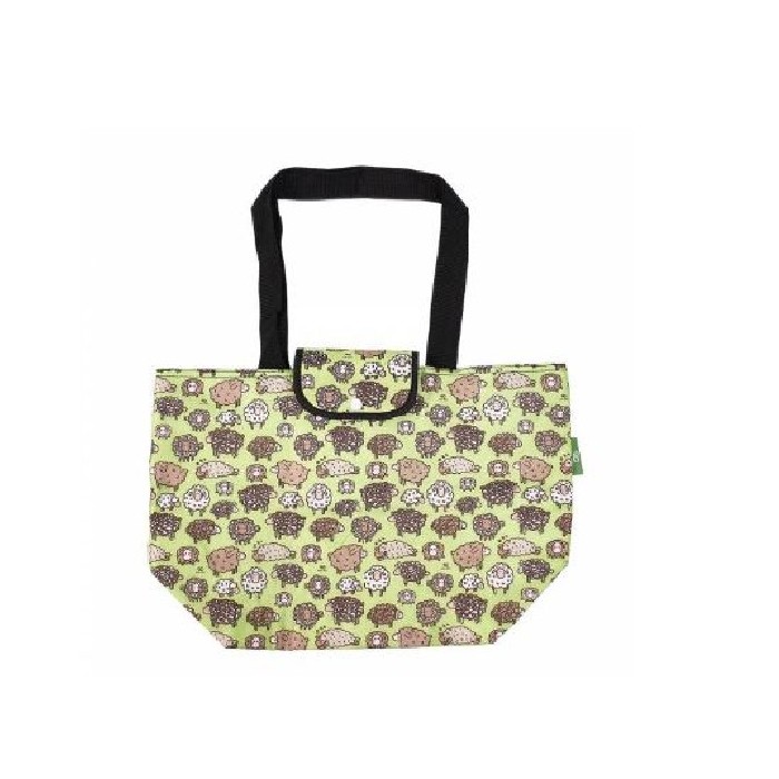 kitchenware/picnicware/green-cute-sheep-insulated-shopping-bag
