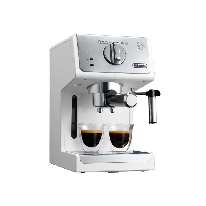 Delonghi Espresso Pump White Coffee Machines Small Appliances The Atrium