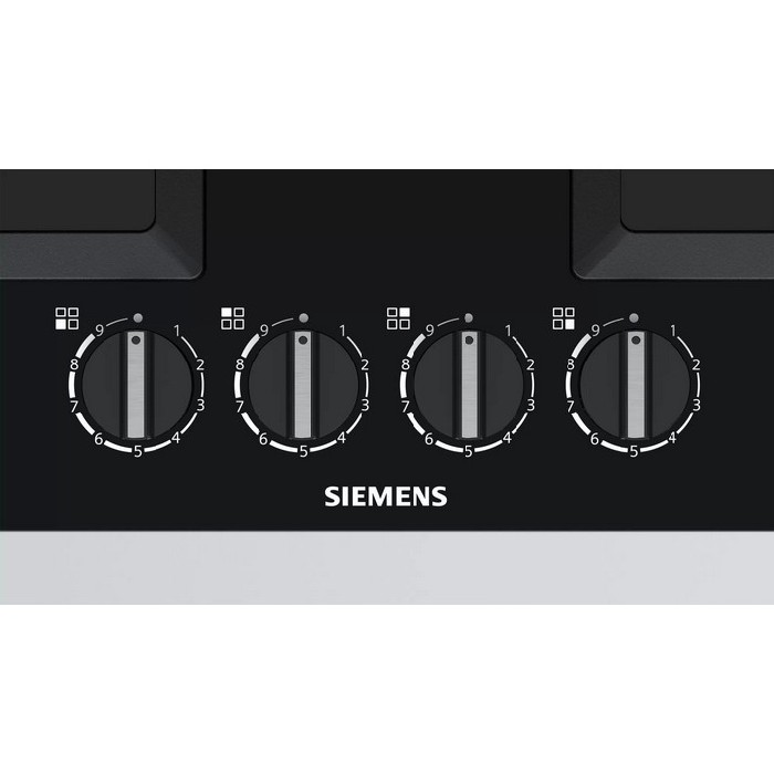 Siemens Iq500 60Cm Glass Gas Hob Hobs White Goods The Atrium