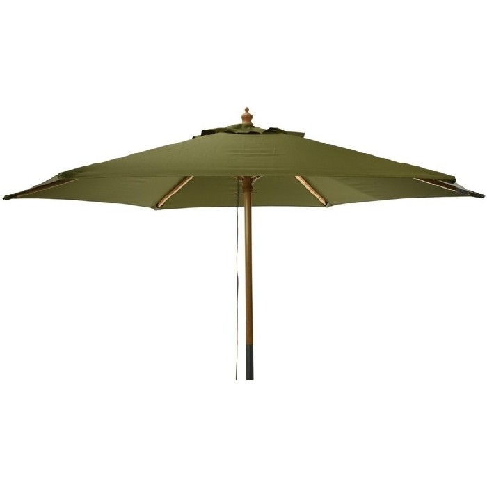 outdoor/umbrellas-bases/outdoor-wooden-pole-umbrella-green-dia-250cm