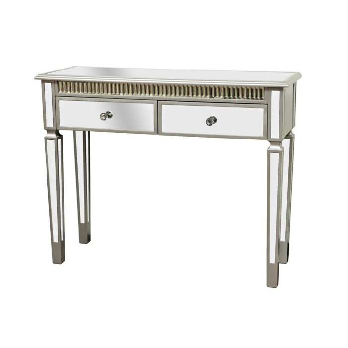 The Grange Interiors Cliona Mirrored Console Table 100 X 35 80cm Loose Furniture Home Decor Atrium The Grange Interiors Cliona Mirrored, Console Table X Basel