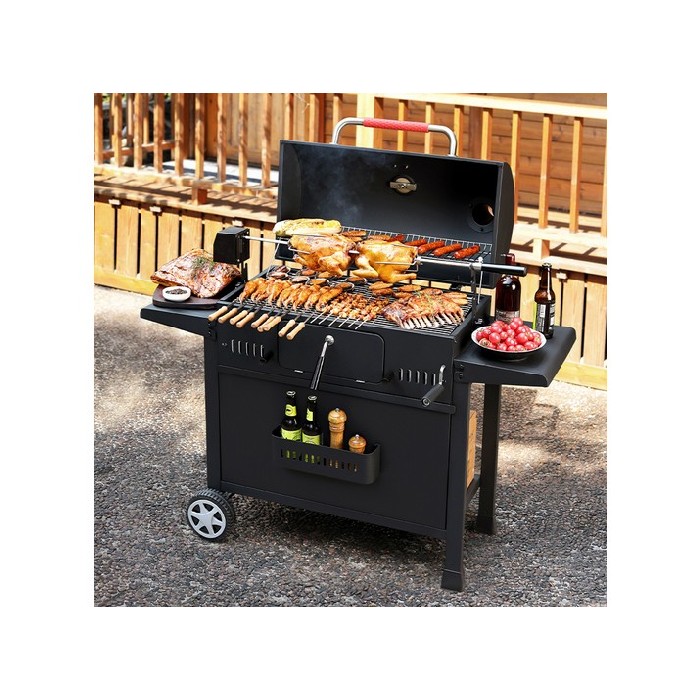 outdoor/charcoal-bbqs-smokers/fp025-trolley-charcoalwood-grill
