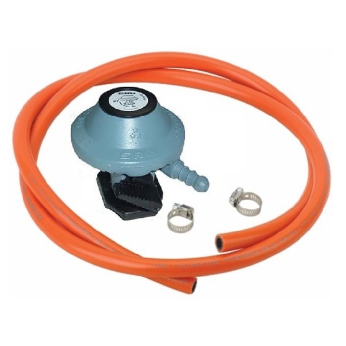 Gas Regulator Kit Includes Pipe And Clips Bbqs Outdoor The Atrium