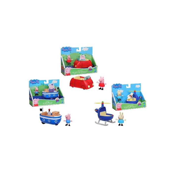 Hasbro Peppa Pig Little Vehicles 3 Assorted Colours Toys Other The Atrium