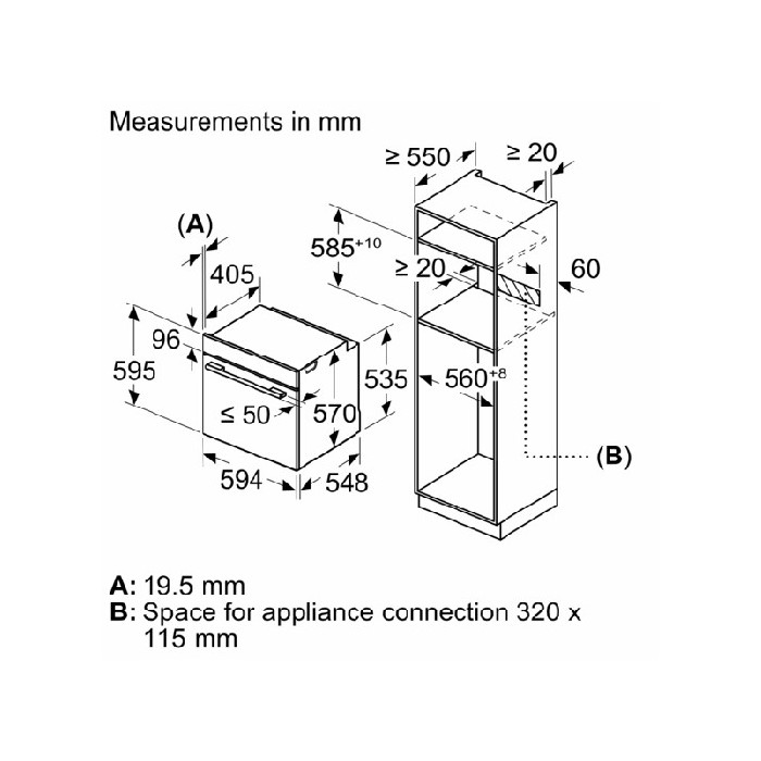 Siemens Iq300 Built In Oven 60 X 60 Cm White Ovens White Goods The Atrium