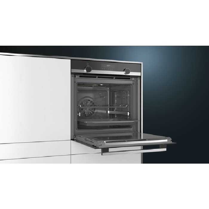 Siemens Iq500 Built In Oven 60 X 60 Cm Stainless Steel Ovens White