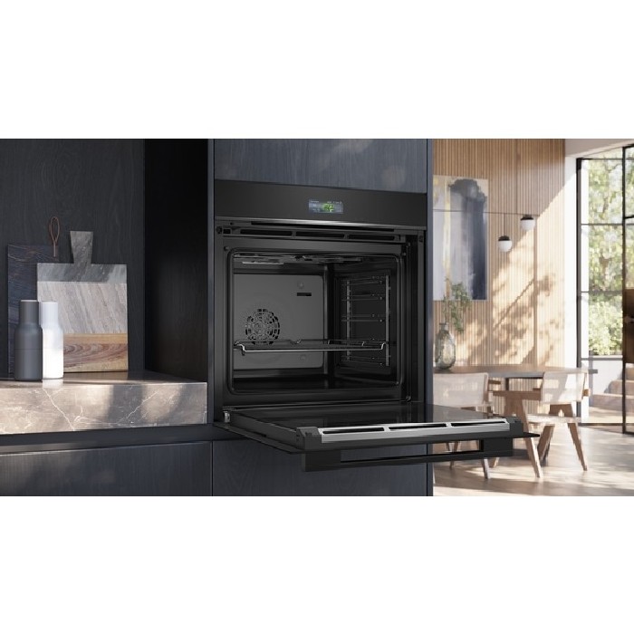 Siemens Iq700 Built In Oven 60 X 60 Cm Black Ovens White Goods The Atrium