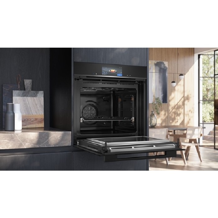 Siemens Iq700 Built In Oven With Microwave Function 60 X 60 Cm Black