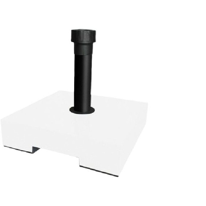 Parasol Base 30Kg White Umbrellas Bases Outdoor The Atrium