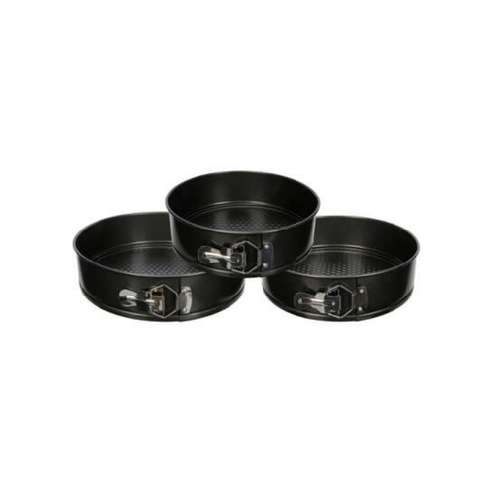 kitchenware/baking-tools-accessories/5five-tescoma-springform-round-cake-tin-black-set-of-3