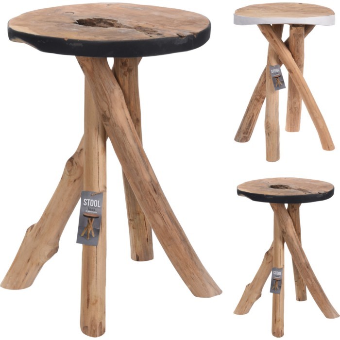 living/seating-accents/stool-teak-wood-dia-30xh42cm