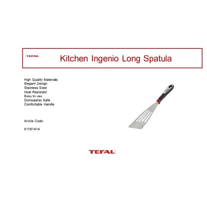 kitchenware/utensils/tefal-kitchen-ingenio-long-spatula-stainless-steel
