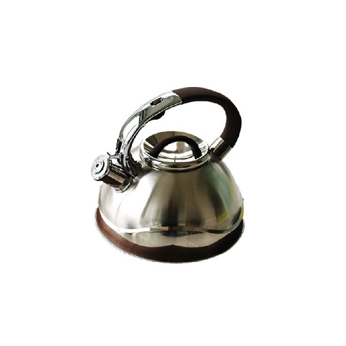 kitchenware/tea-coffee-accessories/gnali-zani-kettle-stainless-steel-brown-handle-3l