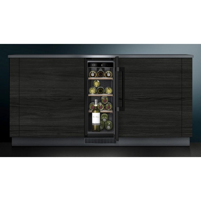 Siemens Iq500 Wine Cooler With Glass Door 82 X 30Cm Refrigeration White