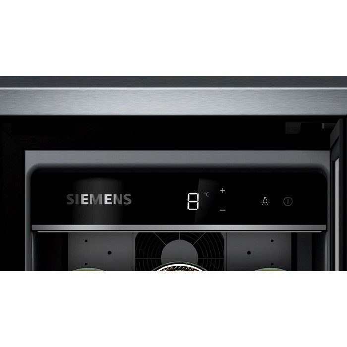 Siemens Iq500 Wine Cooler With Glass Door 82 X 30Cm Refrigeration White
