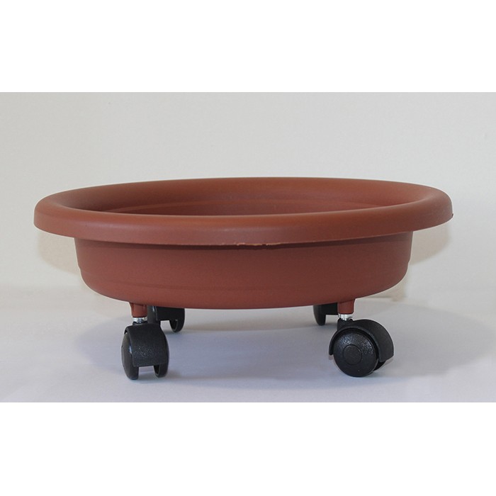 gardening/pots-planters-troughs/terracotta-saucer-with-wheel-for-flower-pot-33-cm