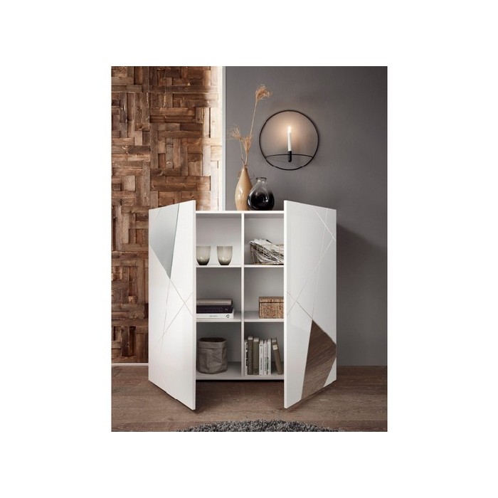 dining/dressers/vittoria-highboard-with-2-doors-finished-in-high-gloss-white-and-mirror-inserts