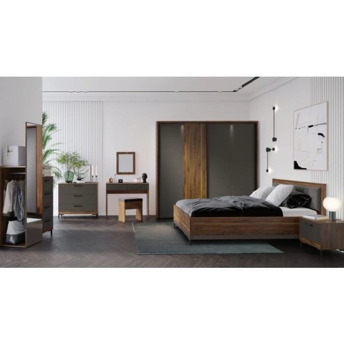 bedrooms/wardrobe-systems/quetore-frame-with-led-for-wardrobe-in-bakersfield-walnut-270cm