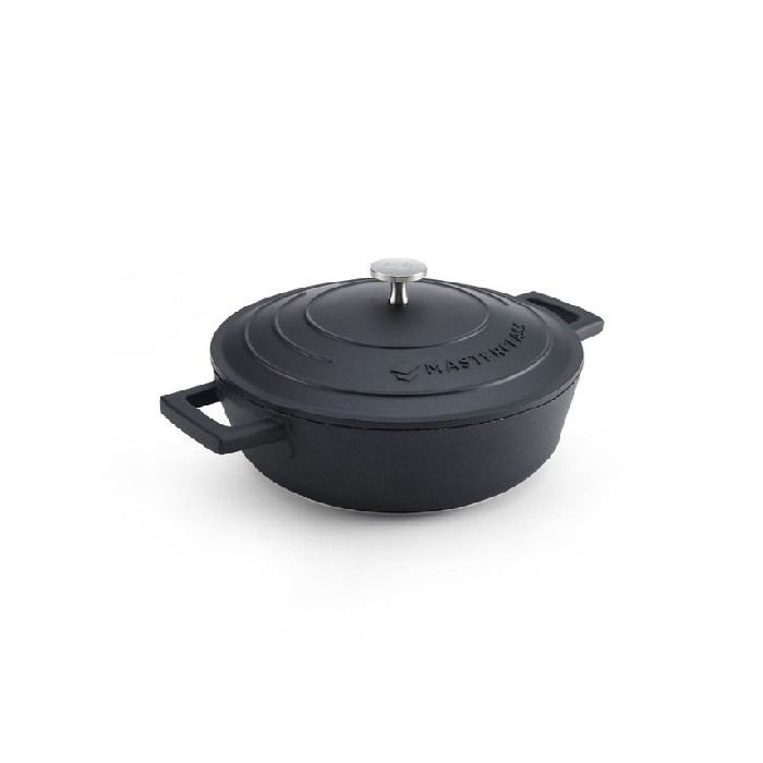 kitchenware/dishes-casseroles/masterclass-cast-aluminium-shallow-casserole-dish-25l-black