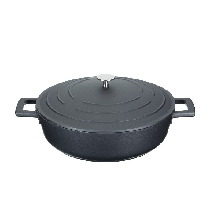 kitchenware/dishes-casseroles/masterclass-cast-aluminium-shallow-casserole-dish-4l-black
