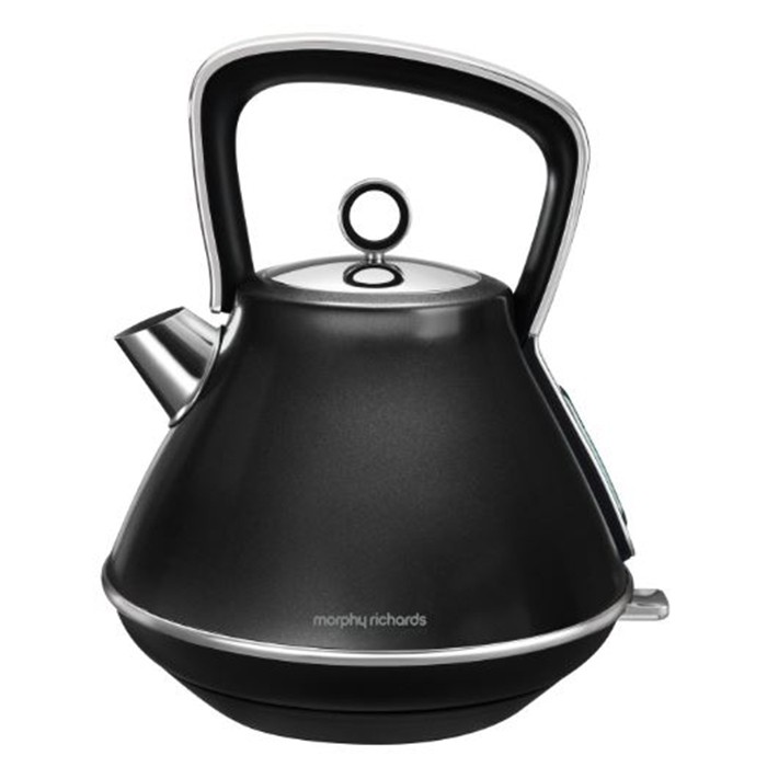 morphyrichardskettlepyramidcoreblk kettles smallappliances