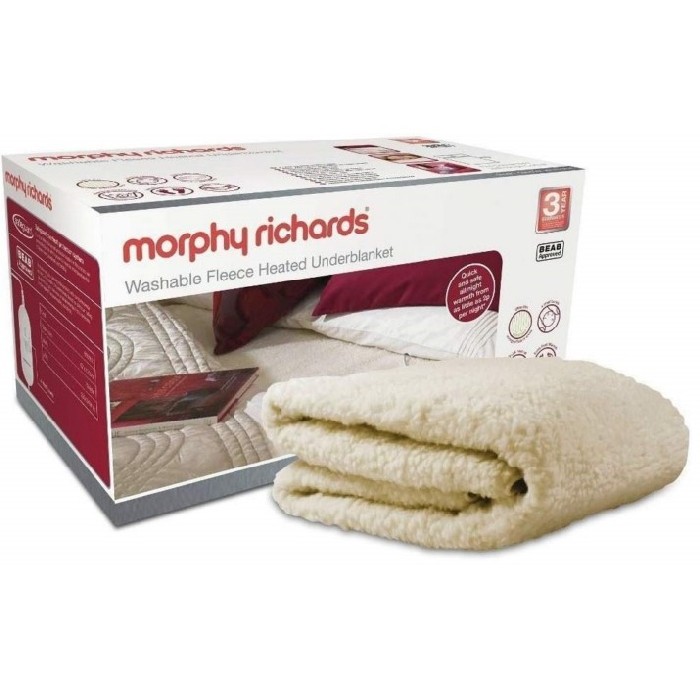 morphyrichardsdoublewashableelectricblanket heating small