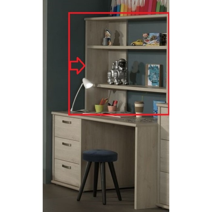 Nani Over Desk Shelves Pavia Oak Office Desks Office The Atrium