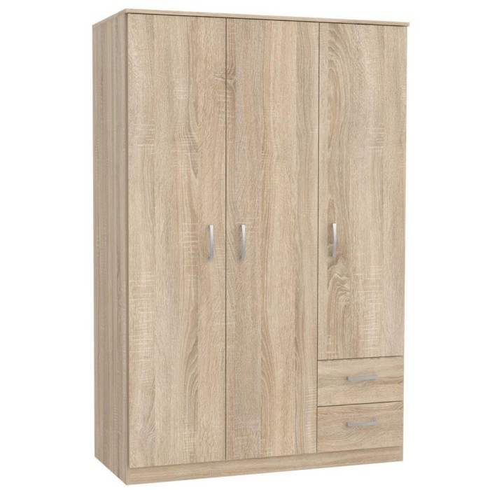 bedrooms/wardrobe-systems/niko-wardrobe-with-3-doors-and-2-drawers-sonoma-oak