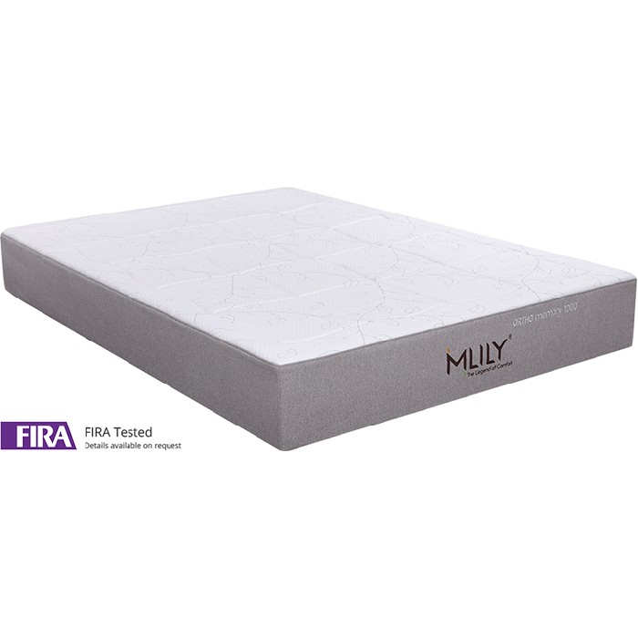 mlilyorthopaedicmemorymattress160x200cm mattressespillows
