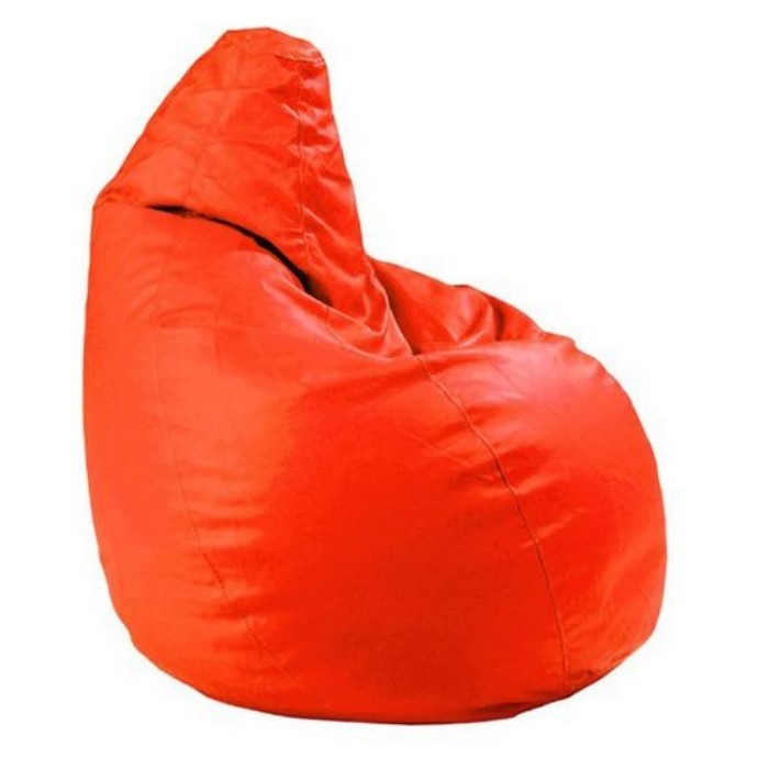 Bean Bag Orange 115X80cm Loose Furniture Home Decor The Atrium