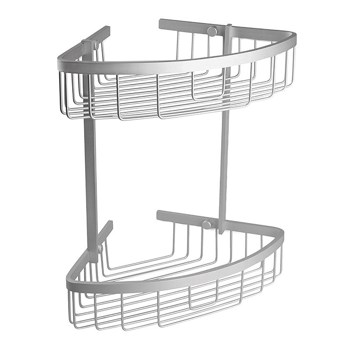 Double Corner Shelf Bathroom Accessories Bathrooms The Atrium