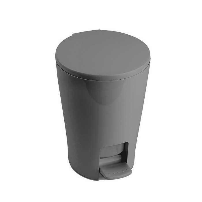 Diabolo Bathroom Bin Grey 20478204788 Bathroom Accessories Bathrooms